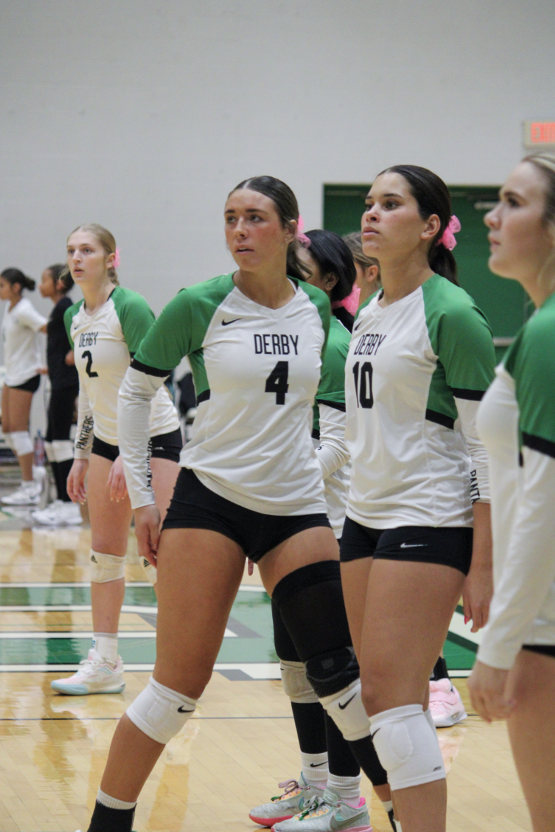 Varsity and JV volleyball (Photos by Delainey Stephenson)